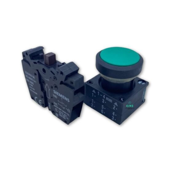 SIEMENS-3SB-Emergency-Push-Button-green