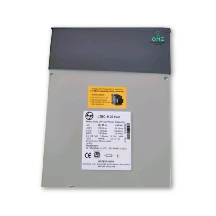 L&T-Heavy-Duty-Box-Power-Capacitor-label