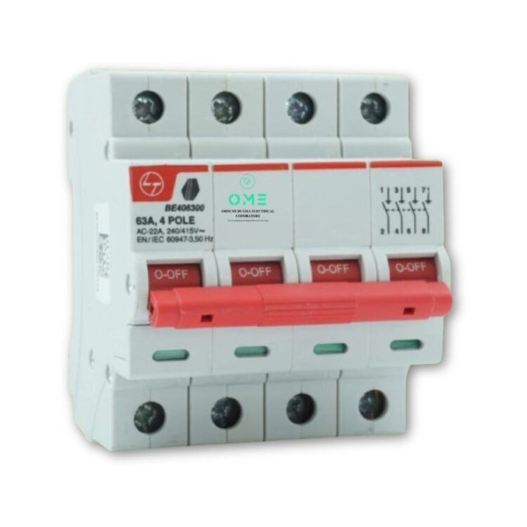 L&T-Low-Tension- Isolator-4-pole