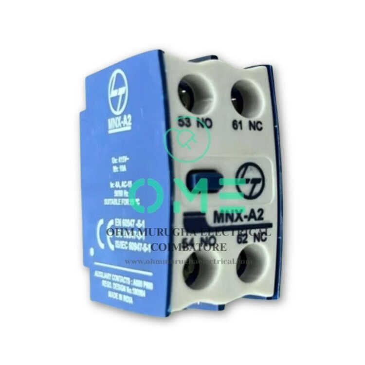 L&T-MPCB-Add-On-Auxiliary-Contact-Block-MNX-A2