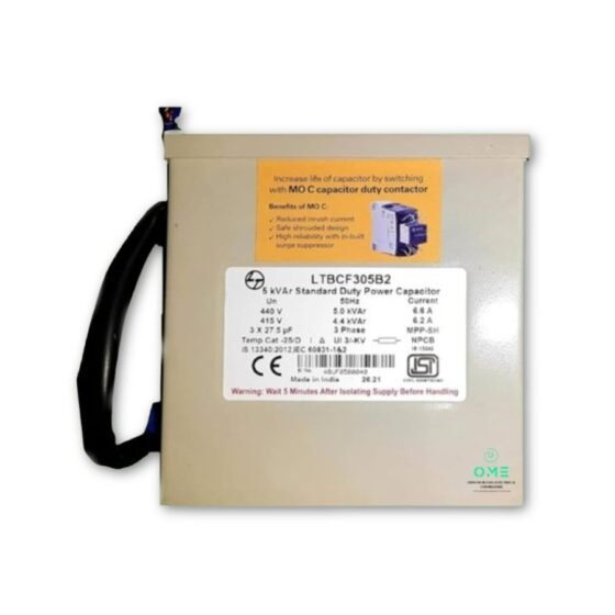 L&T-Standard-Box-Duty-Power-Capacitor-side-view