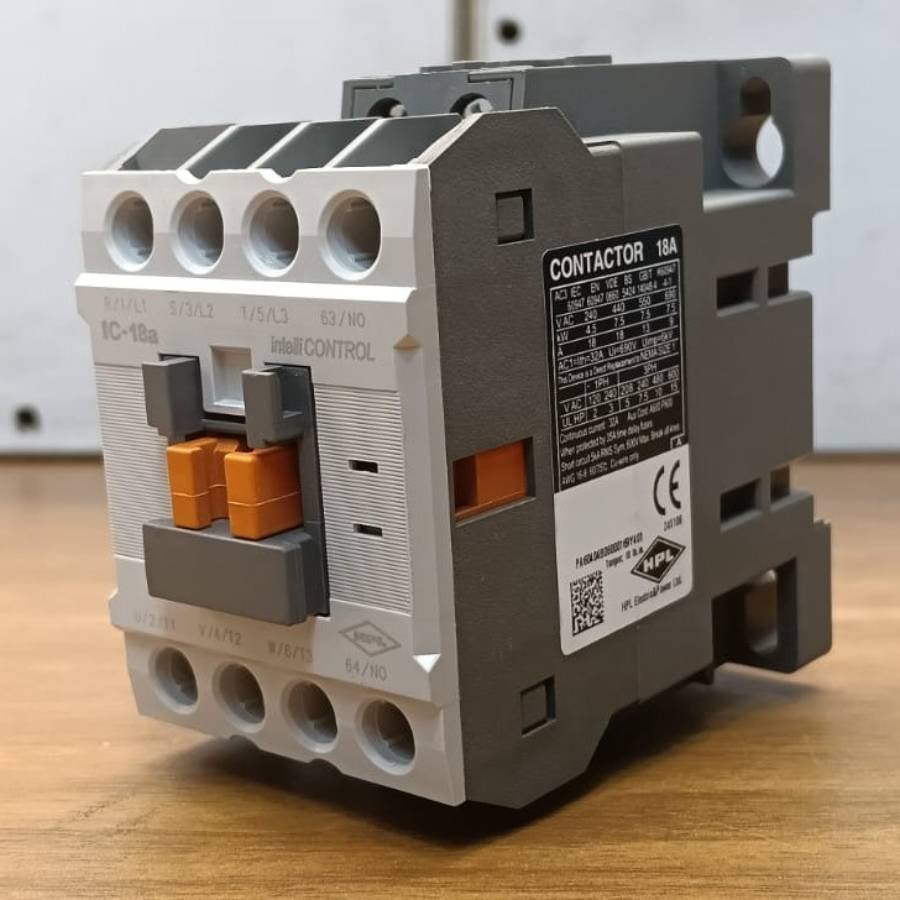 HPL-3P-IC-18A-Power-Contactor-side-view