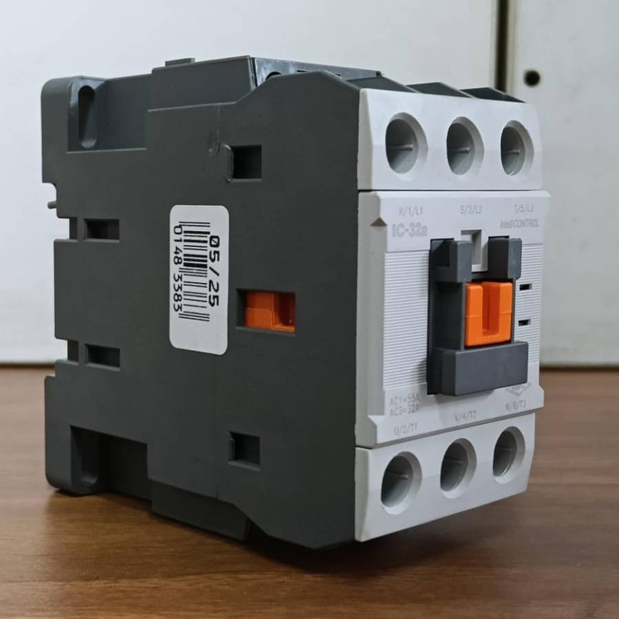 HPL-3P-IC-32A-Power-Contactor-side-view