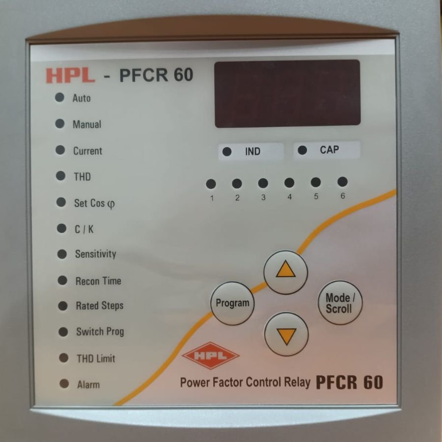 HPL-PFCR60-415-50-Power-Factor-Controller-Relay