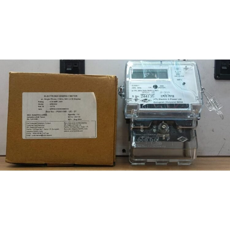HPL-5-30A-Single-Phase-Electronic-Energy-Meter-with-original-box
