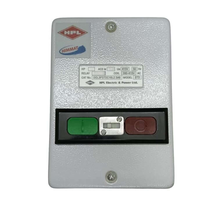 HPL_25A_15HP_three_phase_DOL_starter