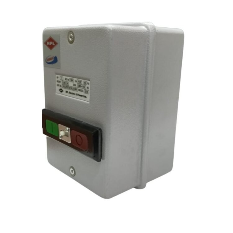 HPL_32A_20HP_three_phase_DOL_starter_right_angle_view