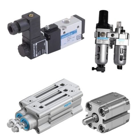 Pneumatic spares from Festo, SMC, Janatics and Airmax