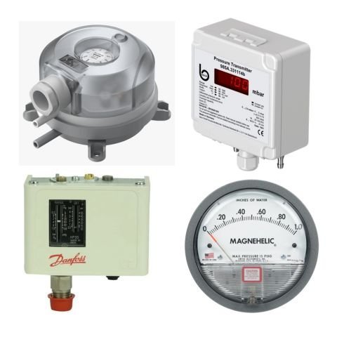 Pressure switches for hydraulic and pneumatic circuits