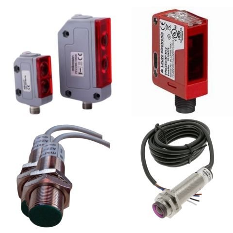 Industrial sensors from Leuze, SICK, Baumer and Omron