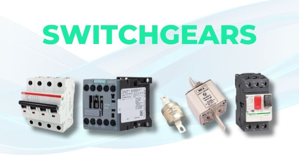 Range of industrial switchgear supplied by Ohm Murugha Electrical