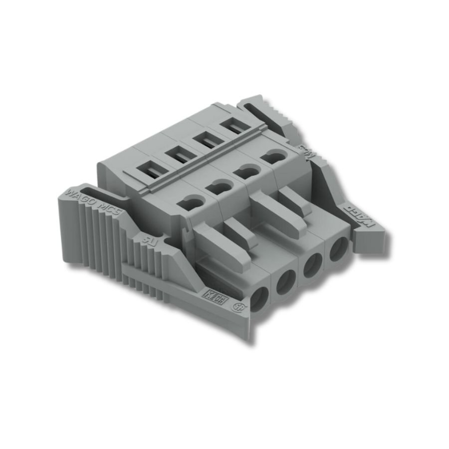 WAGO Brand 4 Way Female Connector