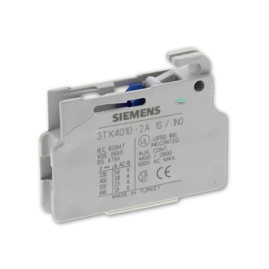 Siemens 3TX Auxiliary Contact Block for SIRIUS Contactors