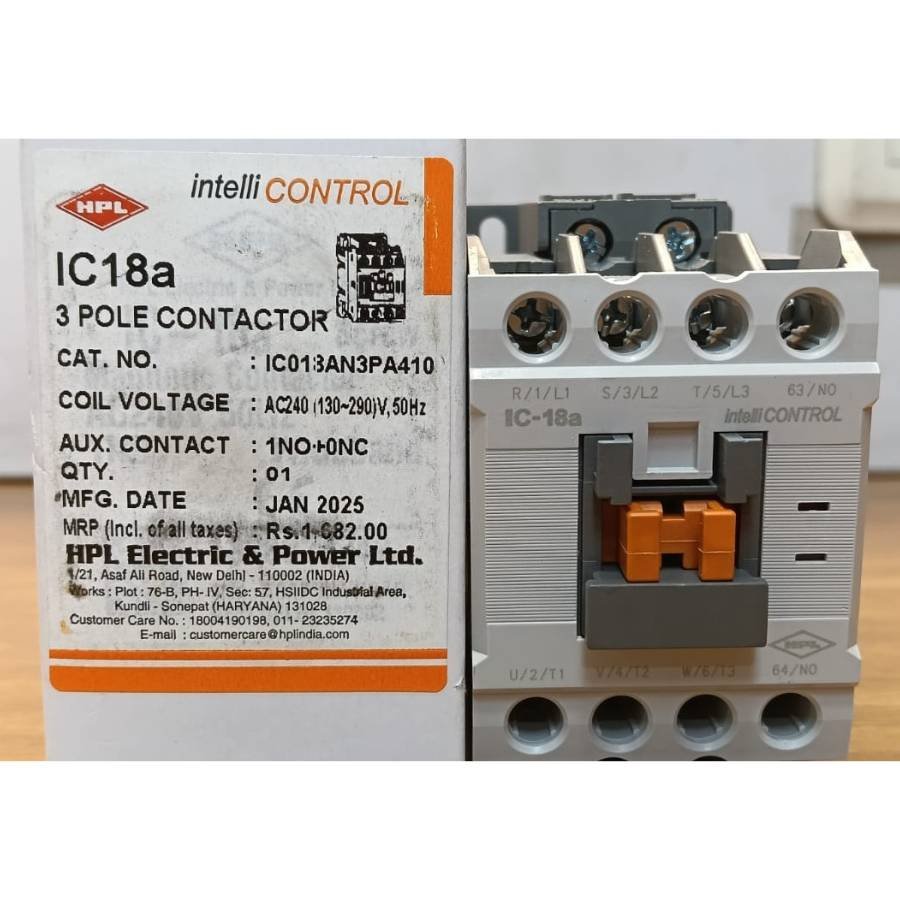 HPL 3P IC-18A Power Contactor - Image 4