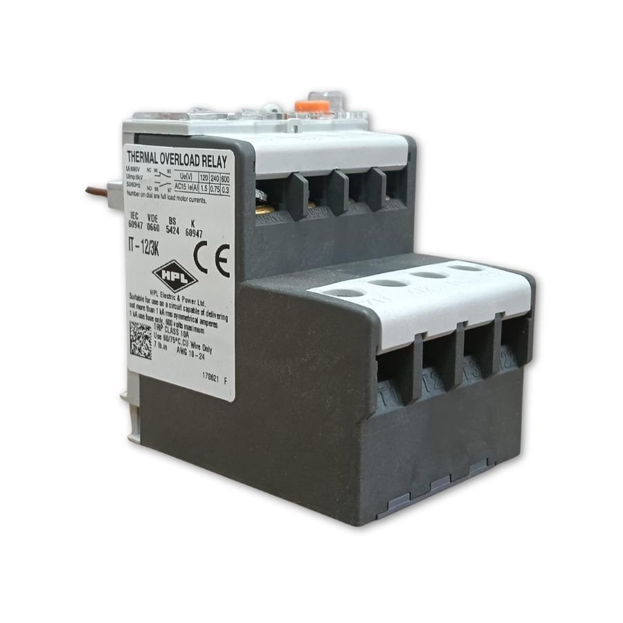 HPL IT12 5–8A Thermal Overload Relay (OLR) - Image 2