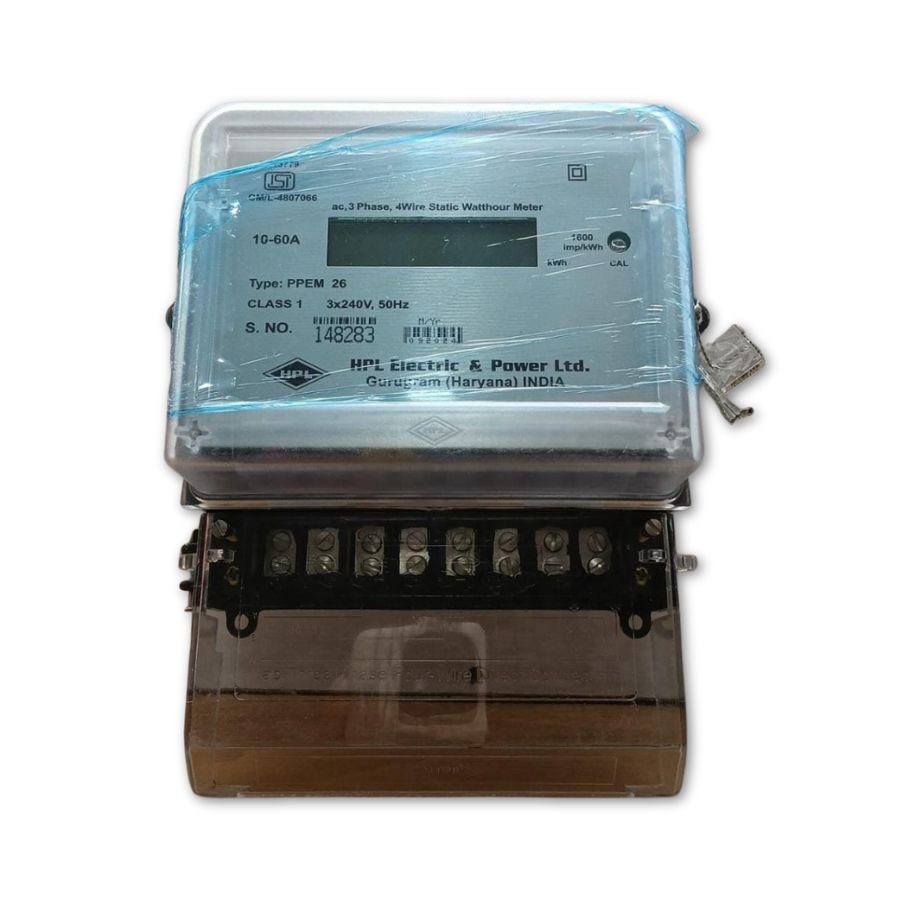 HPL 10–60A 3 Phase LCD Display kWh Energy Meter (TPPL1510000E1)