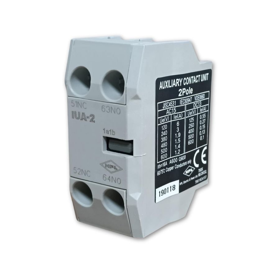 HPL 1NO + 1NC Add On Block (IUA-2) - Image 3